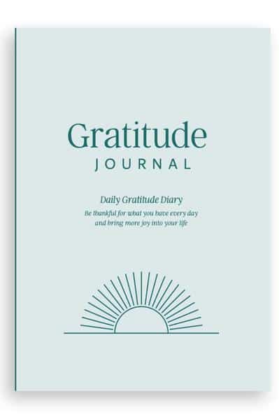 green gratitude journal