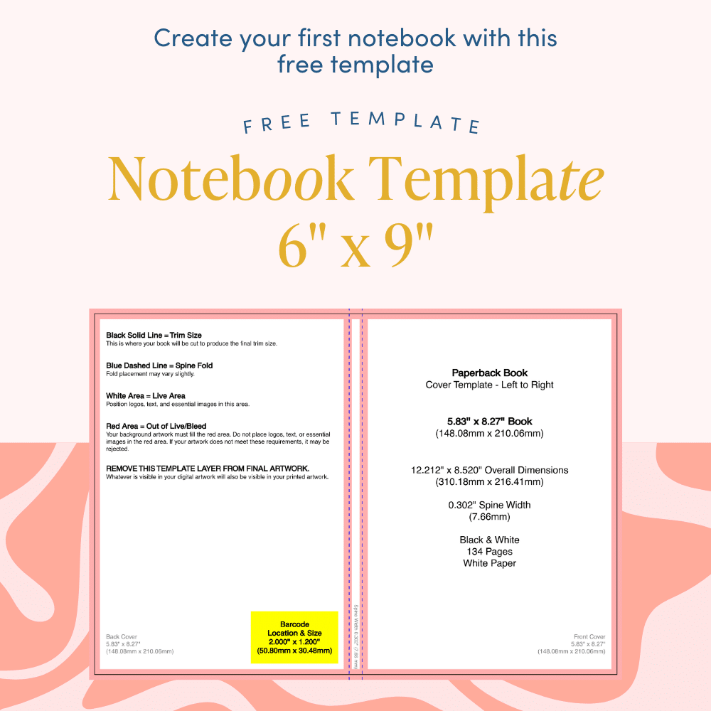 KDP Notebook Template
