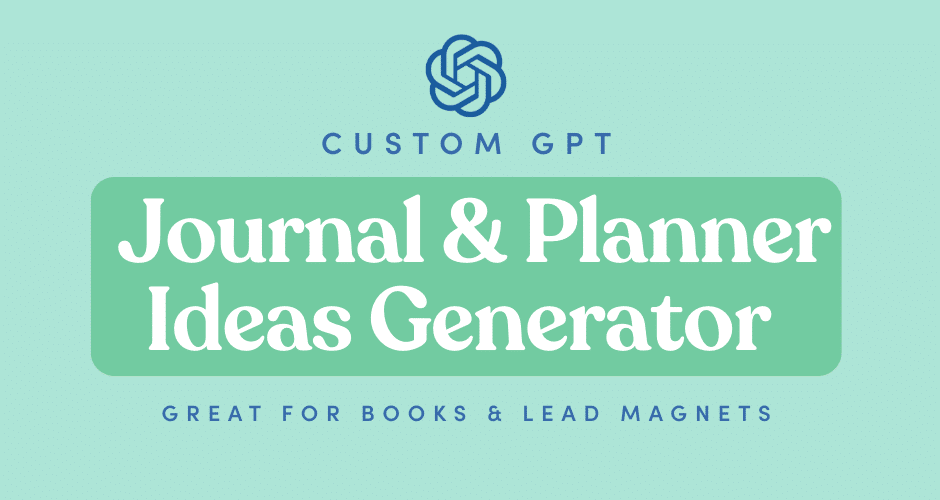 journal and planner ideas generator