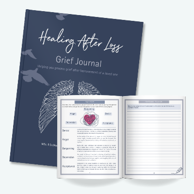 Grief Journal Blue Student Bookstore